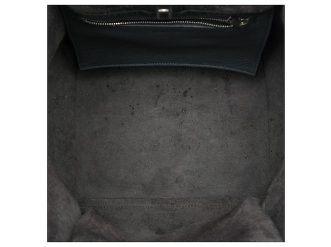 Céline Celine Gray Small Grained Calfskin Big Bag Marrone - vista 4