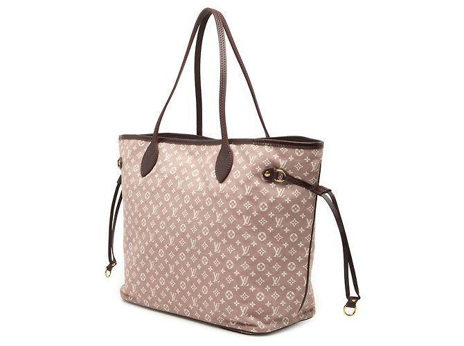Louis Vuitton Pink Monogram Idylle Neverfull MM Rosa - vista 2