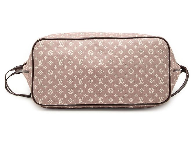 Louis Vuitton Pink Monogram Idylle Neverfull MM Rosa - vista 3