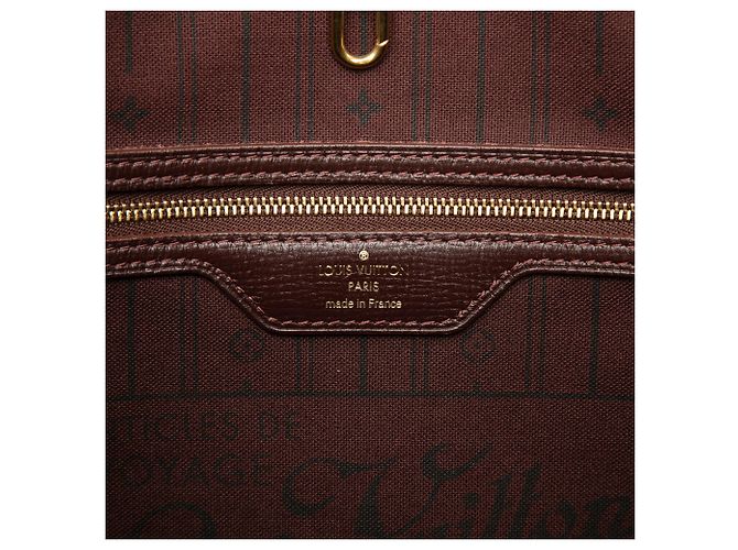 Louis Vuitton Pink Monogram Idylle Neverfull MM Rosa - vista 5