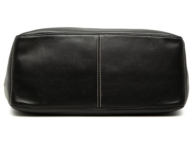 Céline Borsa a mano Celine Boogie in pelle nera Nero - vista 3