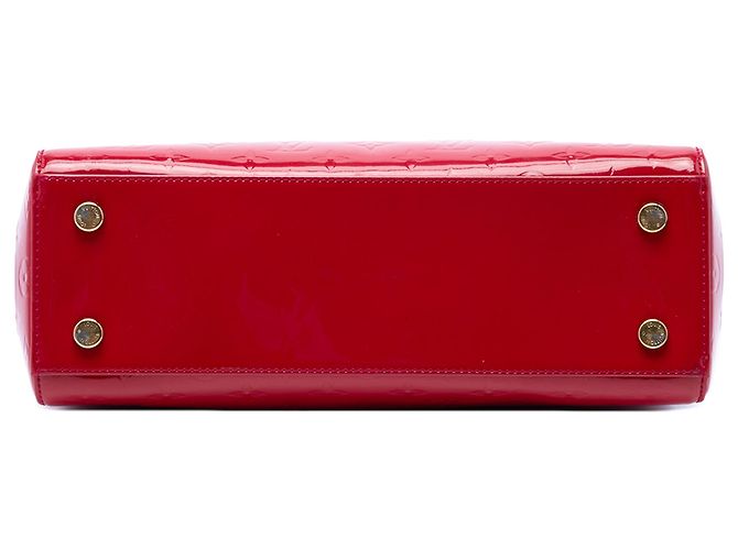 Louis Vuitton Red Monogram Vernis Brea MM Rosso - vista 3