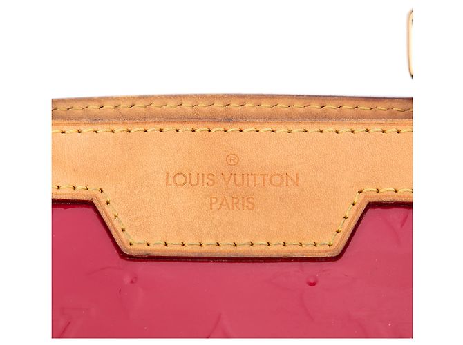 Louis Vuitton Red Monogram Vernis Brea MM Rosso - vista 5