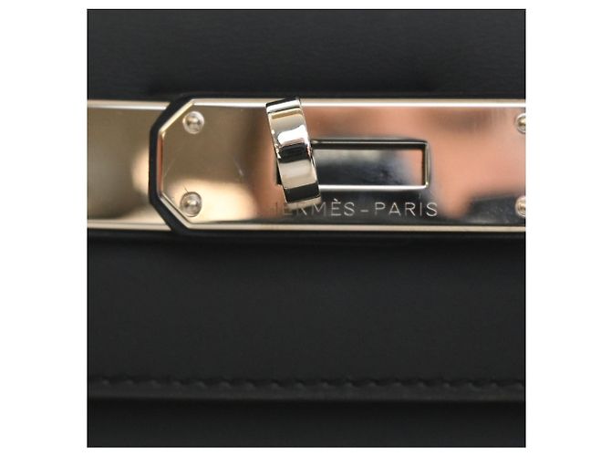 Hermès Blue Sombrero Kelly II Sellier 28 Blu navy - vista 9