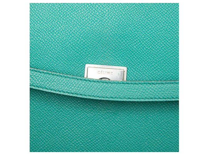 Belt Bag Céline Bolsa de cintura Celine em couro de bezerro micro grão verde - vista 5