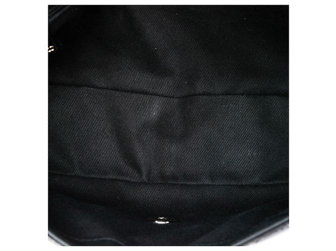 Chanel Black Small Quilted Patent Coco Shine Flap Nero - vista 4