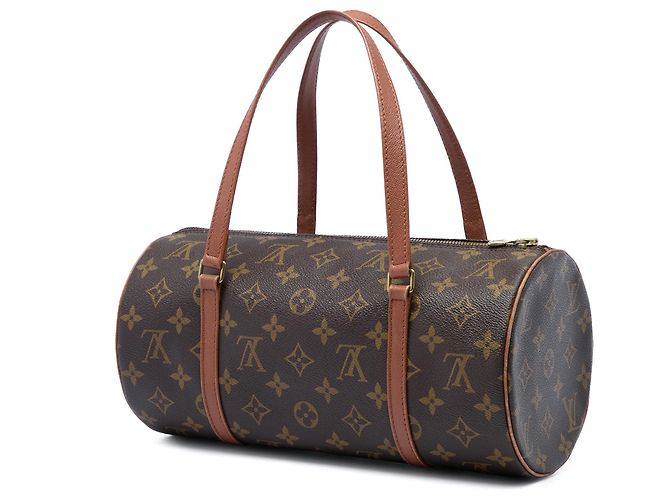 Louis Vuitton Brown Monogram Papillon 30 Marrone - vista 2