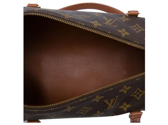 Louis Vuitton Brown Monogram Papillon 30 Marrone - vista 4