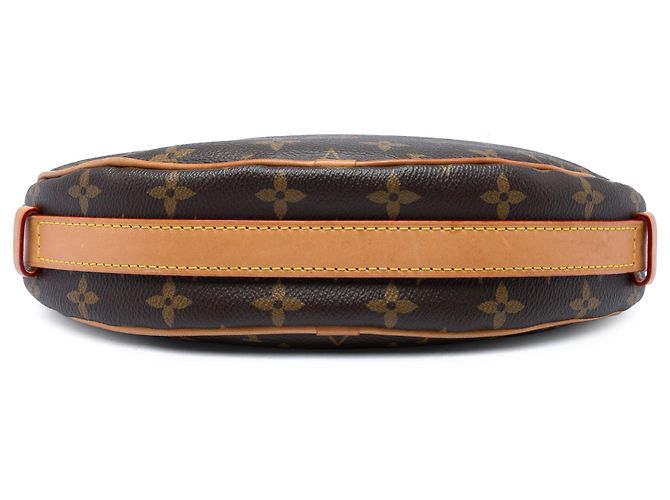 Louis Vuitton Brown Monogram Croissant MM Castaño - vista 3