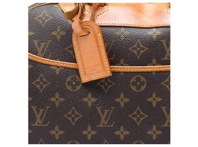 Louis Vuitton Brown Monogram Deauville Marrone - vista 5