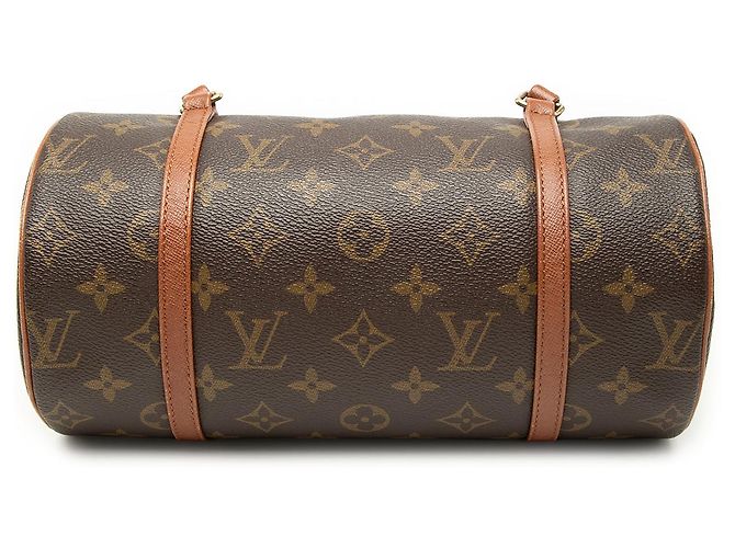 Louis Vuitton Brown Monogram Papillon 26 Marrone - vista 3