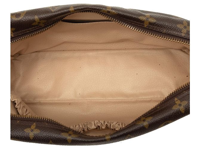 Louis Vuitton Brown Monogram Trousse Toilette 28 Marrone - vista 4
