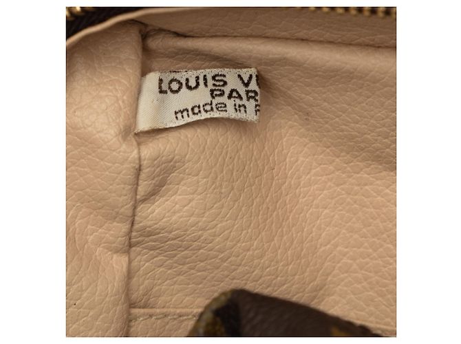 Louis Vuitton Brown Monogram Trousse Toilette 28 Marrone - vista 5