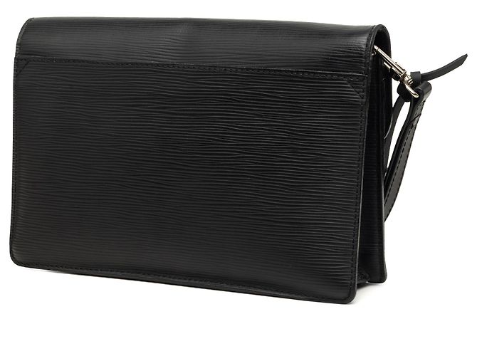 Clutch Louis Vuitton Black Epi Neo Belaia Nero - vista 2
