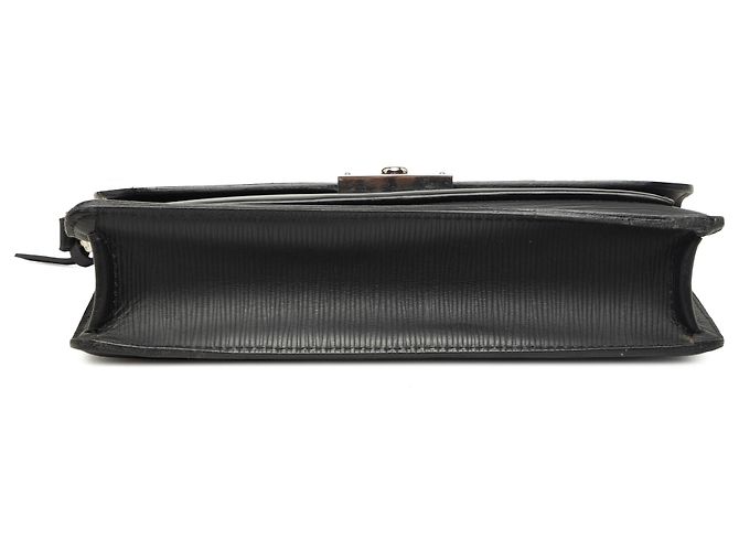 Clutch Louis Vuitton Black Epi Neo Belaia Nero - vista 3