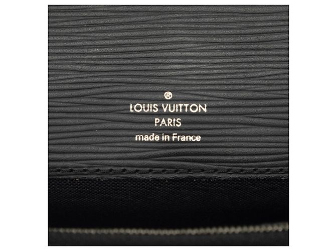 Clutch Louis Vuitton Black Epi Neo Belaia Nero - vista 5