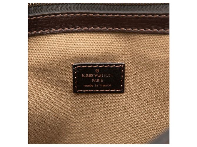 Louis Vuitton Brown Utah Omaha Marrone Marrone scuro - vista 5