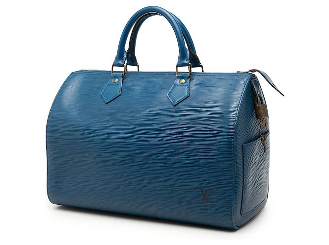 Louis Vuitton Blue Epi Speedy 30 - vista 2