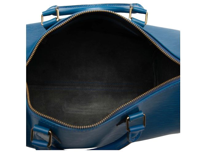 Louis Vuitton Blue Epi Speedy 30 - vista 4