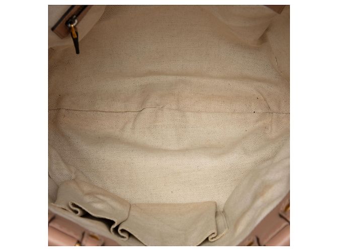 Gucci Scarlett Tote aus beigem GG Canvas - Ansicht 4