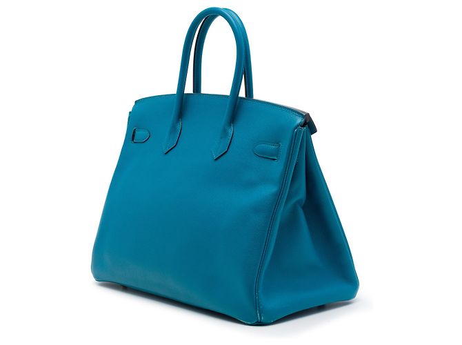 Hermès Blue Epsom Birkin Retourne 35 - vista 2