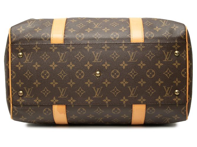 Louis Vuitton Brown Monogram Carryall Marrone - vista 3