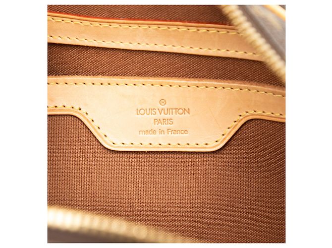 Louis Vuitton Brown Monogram Carryall Marrone - vista 5