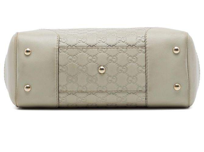 Borsa Tote Gucci White Guccissima Mayfair Bianco Bianco sporco - vista 3