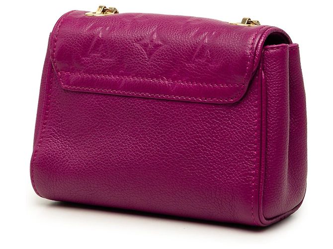 Louis Vuitton Purple Monogram Empreinte Saint Germain BB Porpora - vista 2