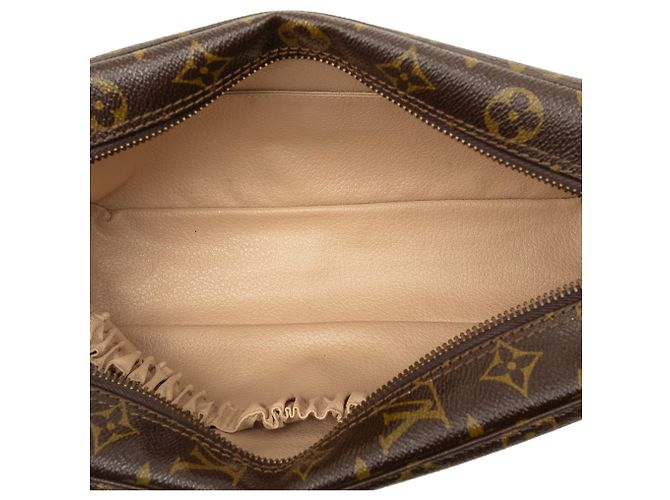 Louis Vuitton Brown Monogram Trousse Toilette 28 Marrone - vista 4