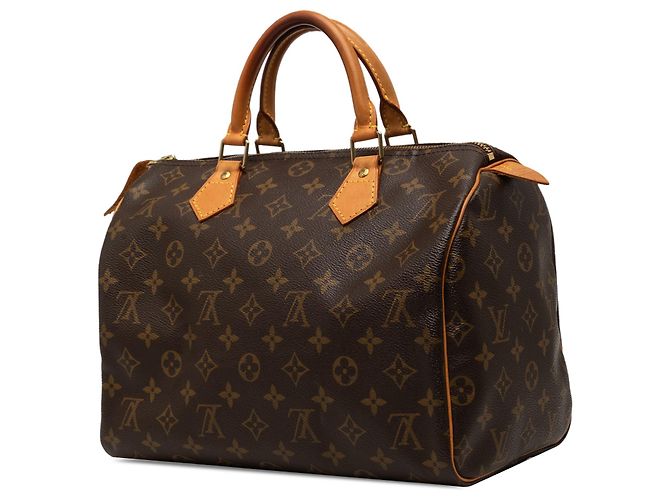 Louis Vuitton Brown Monogram Speedy 30 Marrone - vista 2