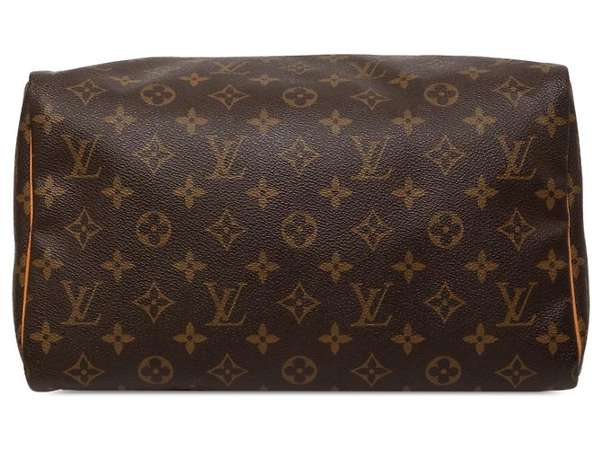 Louis Vuitton Brown Monogram Speedy 30 Marrone - vista 3