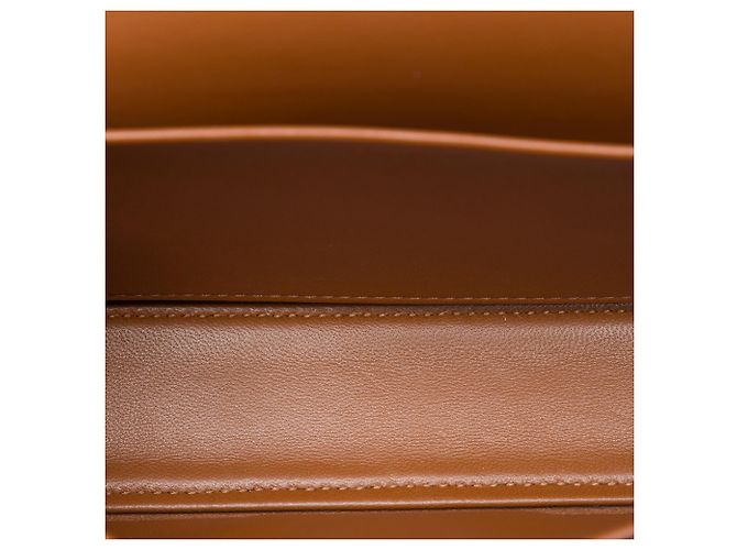 Céline Borsa a spalla Claude Celine in vitello lucido marrone - vista 4