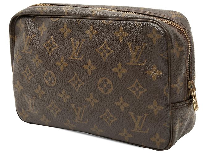 Louis Vuitton Brown Monogram Trousse Toilette 23 Marrone - vista 2