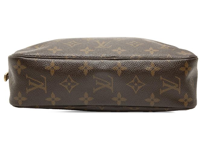 Louis Vuitton Brown Monogram Trousse Toilette 23 Marrone - vista 3