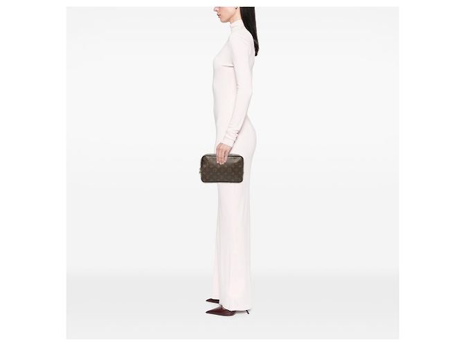 Louis Vuitton Brown Monogram Trousse Toilette 23 Marrone - vista 6