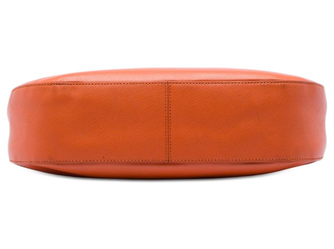 Bolso de hombro Prada Orange Saffiano Lux Naranja - vista 3