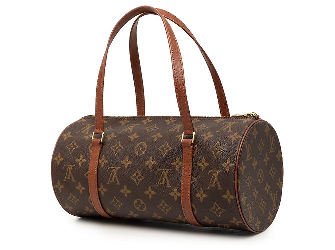 Louis Vuitton Brown Monogram Papillon 30 Marrone - vista 2