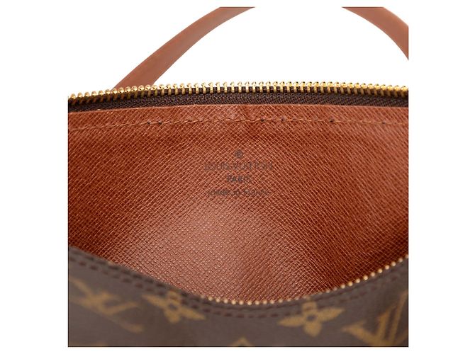 Louis Vuitton Brown Monogram Papillon 30 Marrone - vista 5