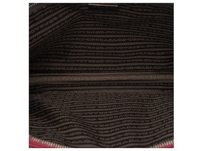 Borsa Business Prada Red Saffiano Rosso - vista 4