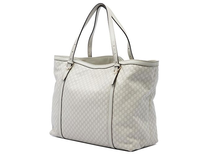 Borsa Tote Gucci Nice Microguccissima Marrone Beige - vista 2