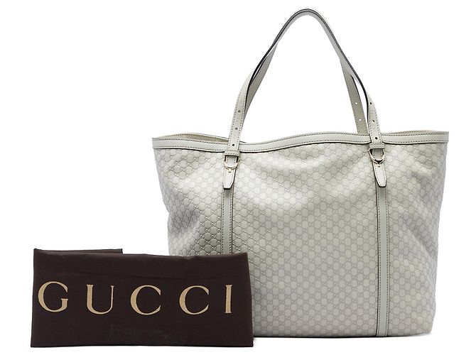 Borsa Tote Gucci Nice Microguccissima Marrone Beige - vista 6