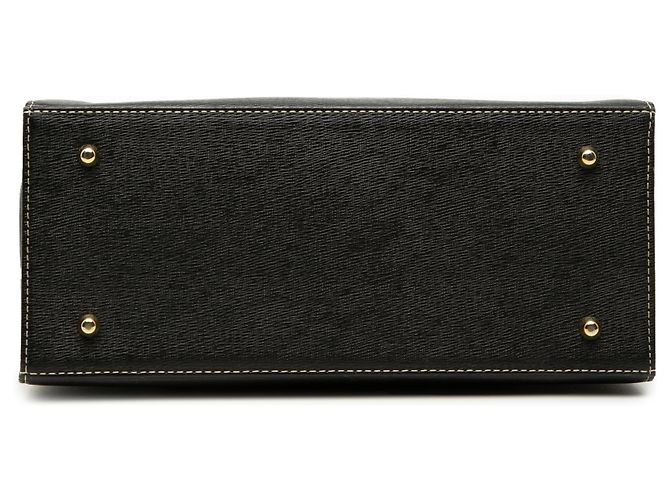 Borsa a mano Burberry in pelle nera Nero - vista 3