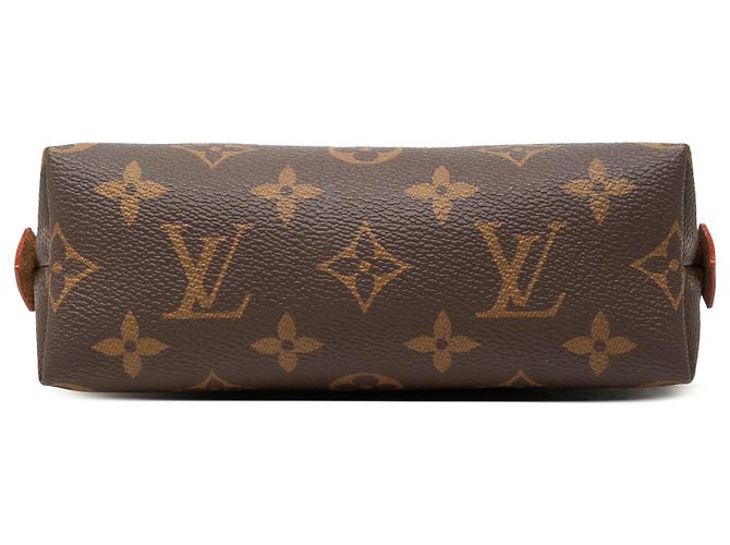 Necessaire Louis Vuitton Brown Monogram PM Marrone - vista 3