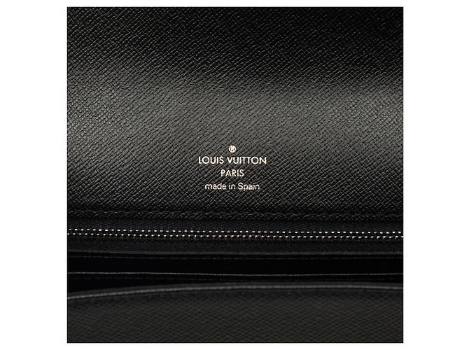 Louis Vuitton Black Taiga Selenga Nero - vista 5