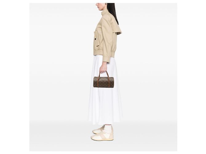 Louis Vuitton Brown Monogram Papillon 26 Marrone - vista 6