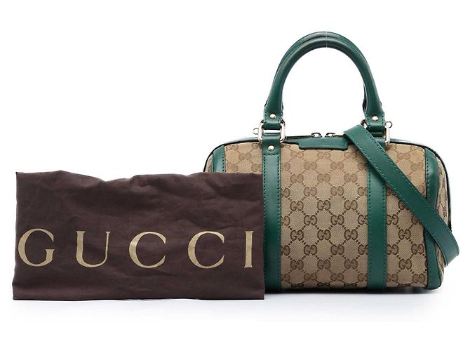 Borsa Boston Gucci Joy Small in tela GG beige - vista 7