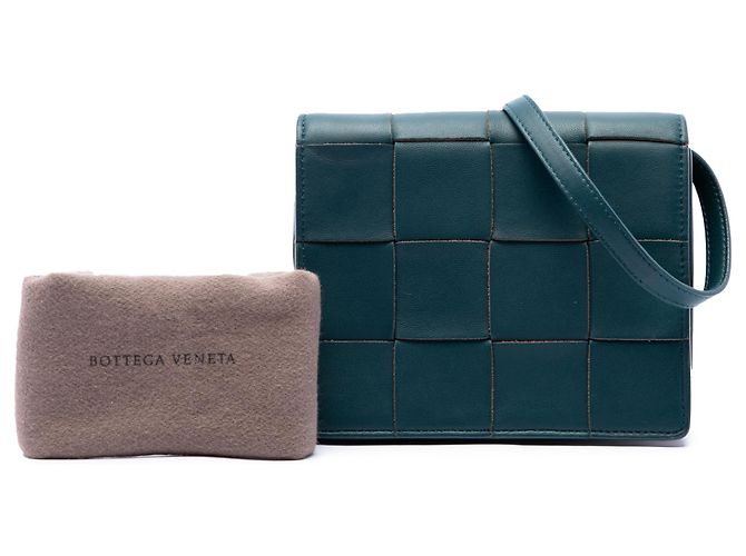 Bottega Veneta Borsa a tracolla Mini Nappa Maxi Intrecciato Cassette Nera Nero - vista 7