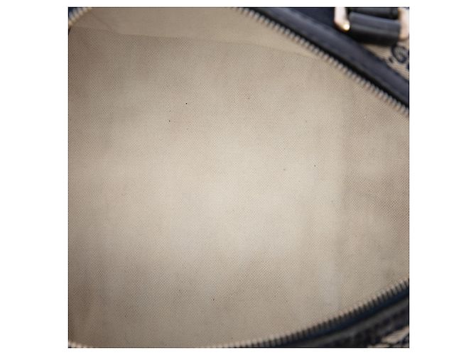 Borsa Boston Gucci Beige Medium GG Canvas Web Joy - vista 4