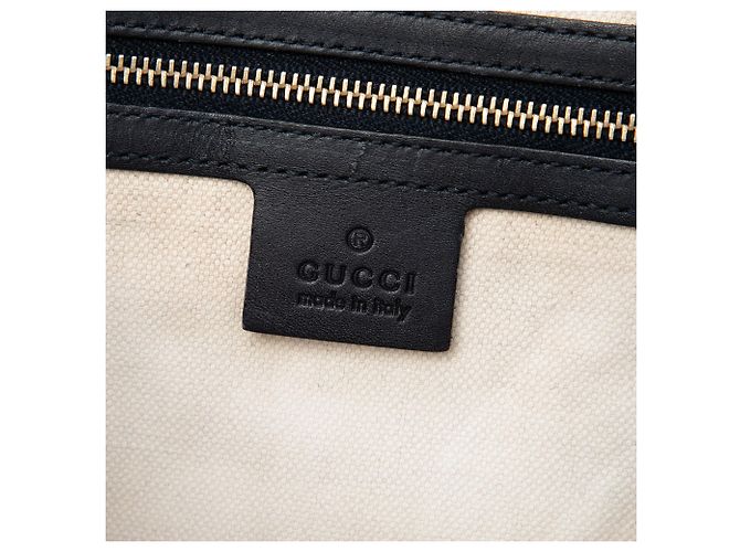 Borsa Boston Gucci Beige Medium GG Canvas Web Joy - vista 5